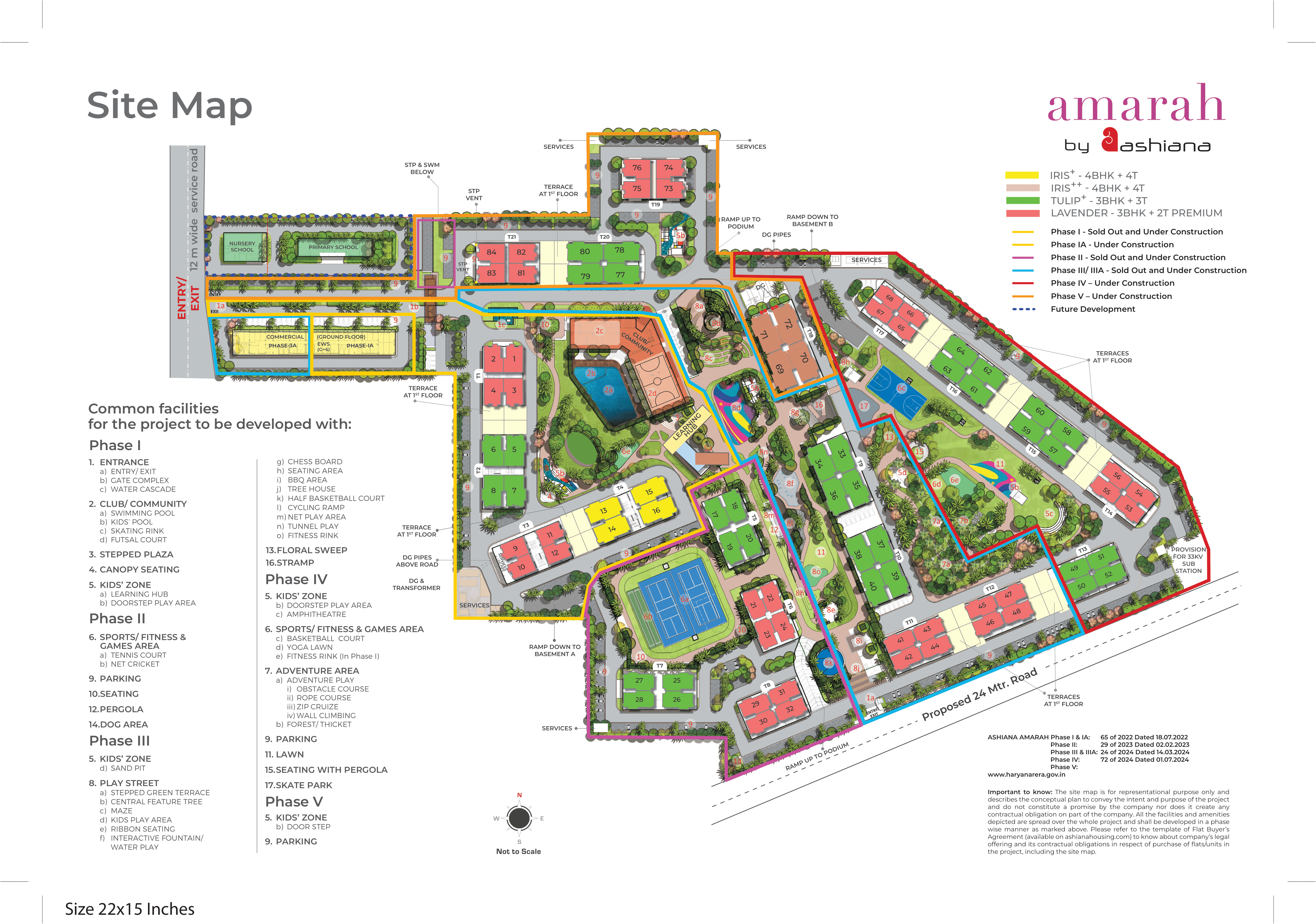 Ashiana_Amarah Site Map